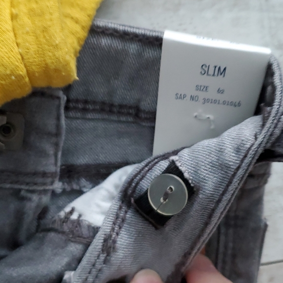 Tumble N' Dry Grey Denim Pants size 62 - Picture 3 of 5